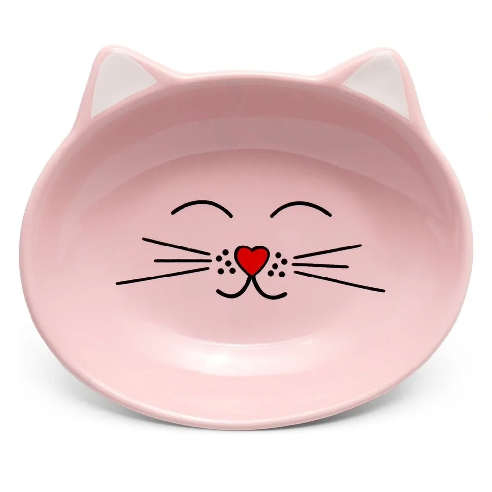 Parker Life Designs Pink Oscar Kitty Bowl